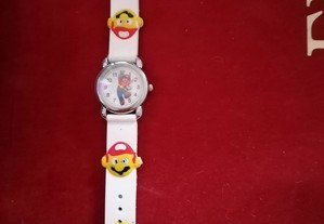Relógio de criança Super Mario 
