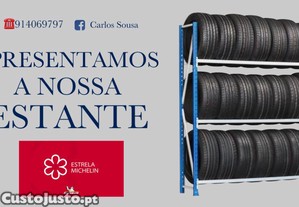 Apresentamos a nossa estante estrela MICHELIN 2000Ax2000Cx50P 3 nveis