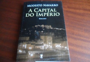 "A Capital do Império" de Modesto Navarro - 1ª Edição de 2017 - AUROGRAFADO