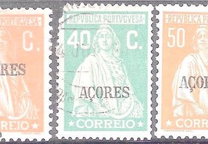 Selos Afinsa 296-302-305 Açores