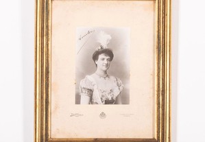 Fotografia antiga da Rainha D. Amélia (1865-1951)