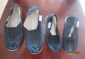 2 pares de sapatilhas de ginástica p/ criança nº 2