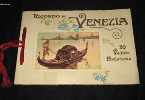 Livro Ricordo Di Venezia Recordação Veneza 1910