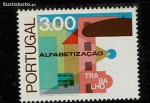 Selo Portugal 1976 - Af.1294 MNH Dent. 13 1/2 - Variedade Denteado