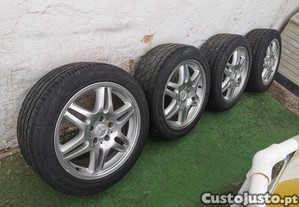 Jantes 17 5x112 brabus com pneus