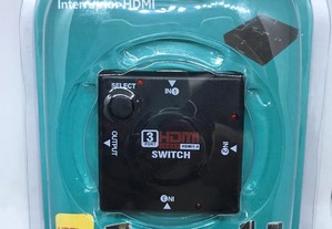 HDMI Switch / Splitter 1080P - 3 entradas 1 saída