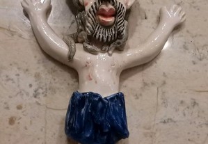 Cristo da ceramista Conceição Sapateiro