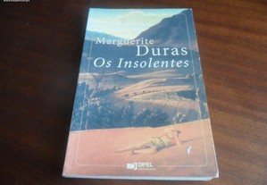 "Os Insolentes" de Marguerite Duras