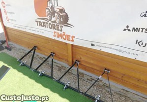 Bola reboque + engate atrelado para trator