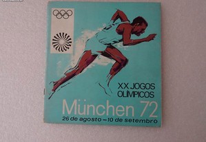 Caderneta de cromos XX Jogos Olímpicos Munchen 72