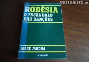 "RODÉSIA"   O Escândalo das Sanções de Jorge Jardim - 1ª Edição de 1978