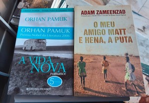 Obras de Orphan Pamuk e Adam Zameenzad