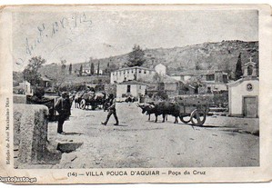 Vila Pouca de Aguiar - postal antigo