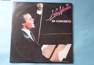 Disco vinil LP duplo - Júlio Iglésias - Em concert