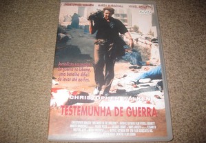 DVD "Testemunha de Guerra" Christopher Walken/Raro