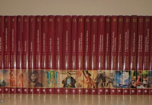 Enciclopédia Grande História Universal 25 volumes - Nova