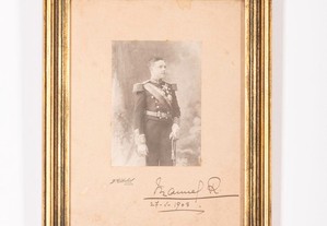 Fotografia antiga do Rei D. Manuel II