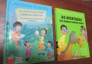 2 livrinhos para crianças - Cressida Cowell