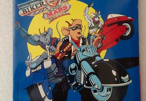 Caderneta de cromos Biker Mice from Mars - Os Moto Ratos de Marte + poster