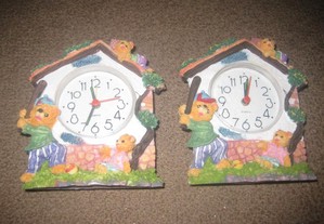 2 Relógios de Cabeceira/Quarto de Criança/Novos!