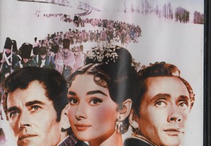 Dvd Guerra e Paz - drama histórico - Audrey Hepburn/Henry Fonda