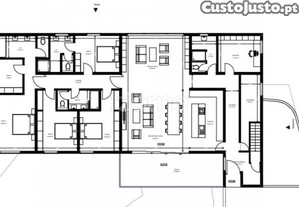 Moradia T4+1, 4 Frentes Construção Nova Em...