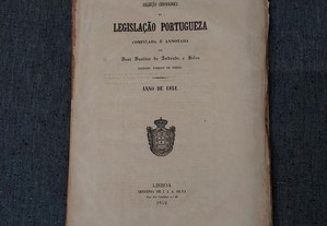Colecção Cronológica Da Legislação Portuguesa 1851