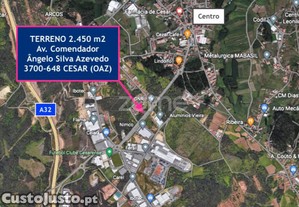 Terreno Para Construção Com 2.450 M2, Em Cesar...