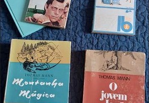 Montanha Mágica, e outros livros, de Thomas Mann