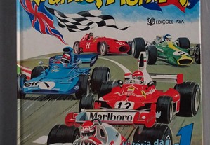 Livro Grandes Prémios - História da Fórmula 1 - 1950-1984 (capa dura)