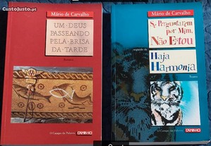 Um Deus Passeando Pela Brisa da Tarde, e outros livros, de Mário de Carvalho