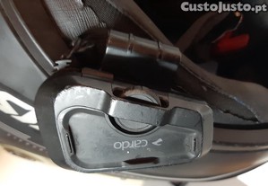Capacete integral Axxis Draken com Cardo Spirit
