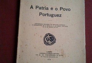 Bettencourt Rodrigues-A Pátria e o Povo Português-1912