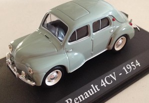 * Miniatura 1:43 Low Cost Renault 4CV Ano 1954