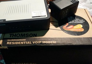 Box Modem thomson completo como novo como novo
