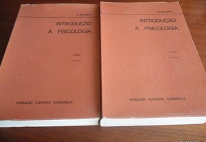"Introdução à Psicologia" de H. Kendler -2 Volumes