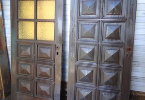 portas em madeira macissa