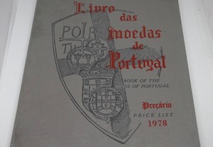 Livro de moedas de Portugal 1978, J.Ferraro Vaz e