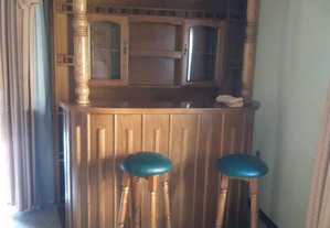 Bar sala, madeira maciça aceito proposta