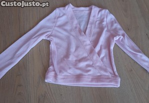 Camisola de Ballet Rosa 7-8 Anos