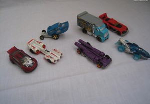Carros em miniatura da Hot Wheels