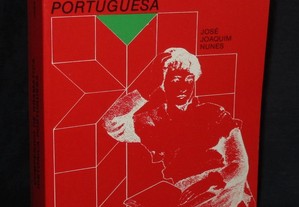 Livro Compêndio de Gramática Histórica Portuguesa José Joaquim Nunes