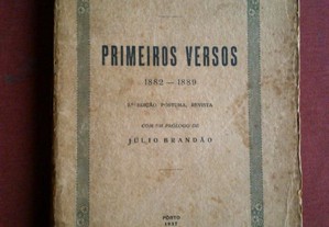António Nobre-Primeiros Versos-1937