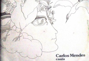 Música Portuguesa Vinil LP - Carlos Mendes, Joaquim Pessoa Amor Combate 1976