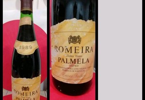 Garrafa vinho tamanho magnun, 1,5L do Romeira Palmela do ano de 1989