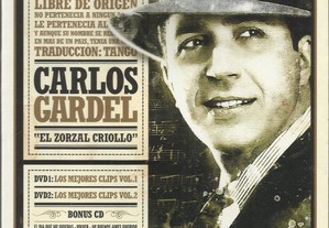 Carlos Gardel - El Zorzal Criollo (2 DVD + CD) (novo)