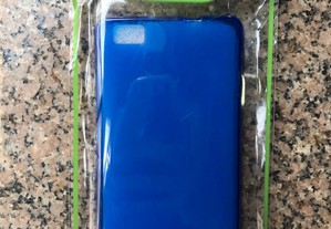 Capa de silicone azul para Huawei P8 Lite - Novo