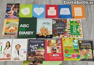 Livros de culinária e dietas