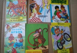 Livro infantil vintage contos / passatempos