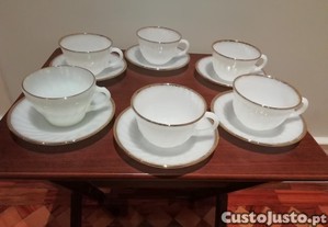 Chvenas, Pratos... Fire King Oven Ware